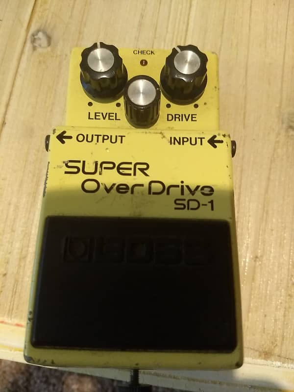Boss SD-1 Super Overdrive Made In Taiwan