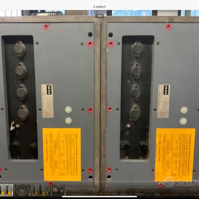Klein and Hummel OY PAIR ACTIVE MONITOR SPEAKERS VINTAGE image 4