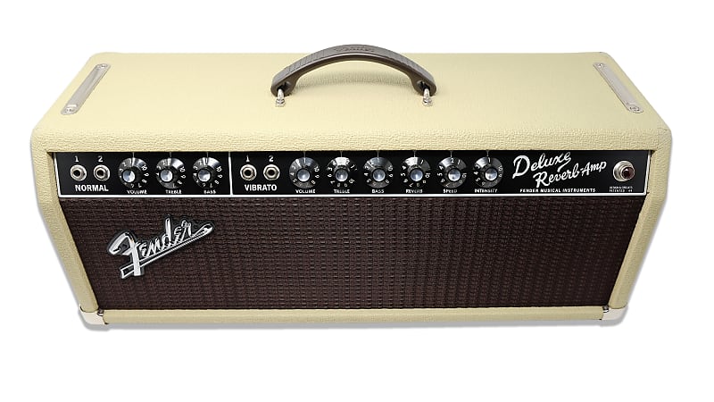 Fender Limited Edition '65 Reissue Deluxe Reverb Head, Blonde | Reverb