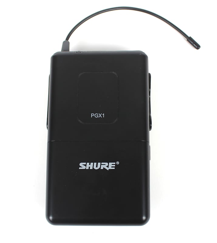Shure PGX1 Wireless Bodypack Transmitter J6 572590 MHz Reverb