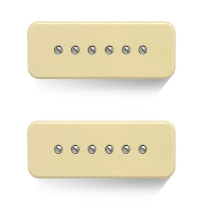 Bare Knuckle Pickups Nantucket P90 Pickups Set - Cream - Brand New