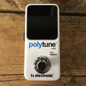 TC Electronic Polytune 3 Mini Polyphonic Tuning Pedal | Reverb