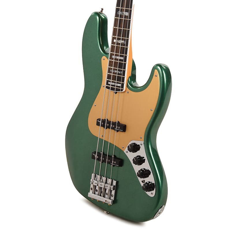 Fender American Ultra Jazz Bass Mystic Pine Green w/Ebony