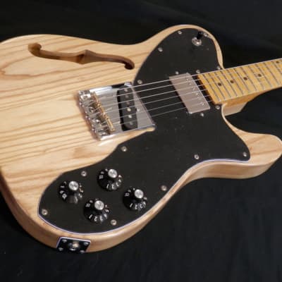 New England Custom Guitars ThinLine TL Electric Guitar 2021 Natural image 1