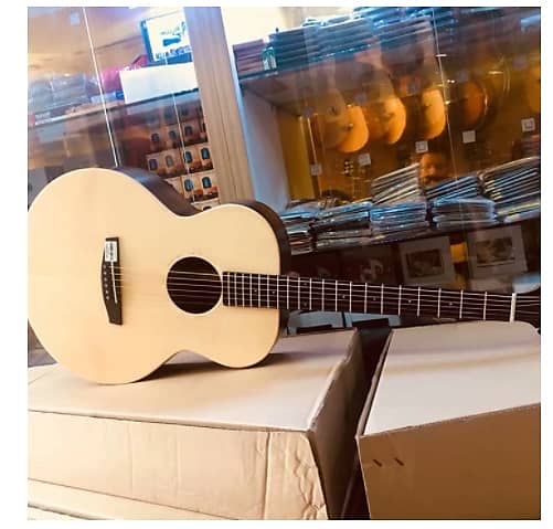 ENYA EAX2 EQ Guitar Acoustic Natural Light New Fair Deal Summer 2022, Sale image 1