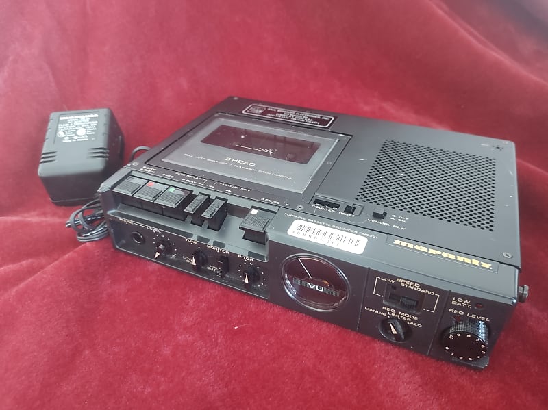 Marantz PMD221 Portable Cassette Recorder 3HeadTested, Reverb