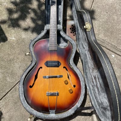 1955 Gibson ES-225T - Sunburst + HSC image 15