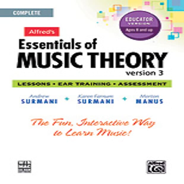 Alfred's Essentials of Music Theory: Software, Version 3 CD-ROM Educator Version, Compl image 1
