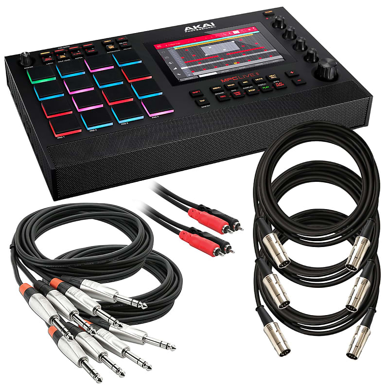Akai Professional MPC Live II Standalone Music Production Center CABLE KIT image 1