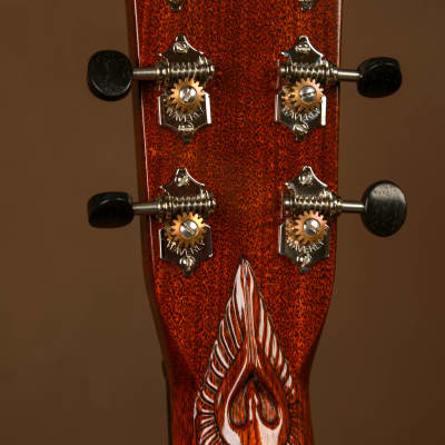 2014 Martin 000-14 Brazilian Kingwood Masterpiece NAMM Showcase Hand-carved Acoustic Guitar image 8