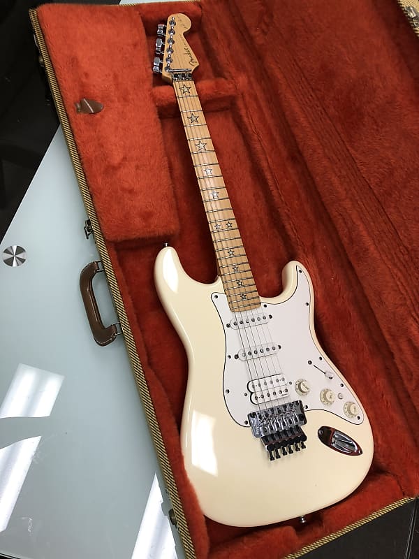 Fender Richie Sambora Signature Stratocaster USA Arctic White Mint Condition