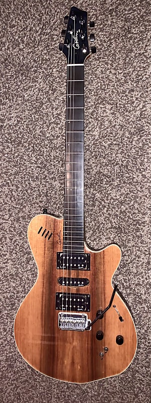 Godin xtSA Koa Natural piezo synth ready electric guitar made in the usa and Canada image 1