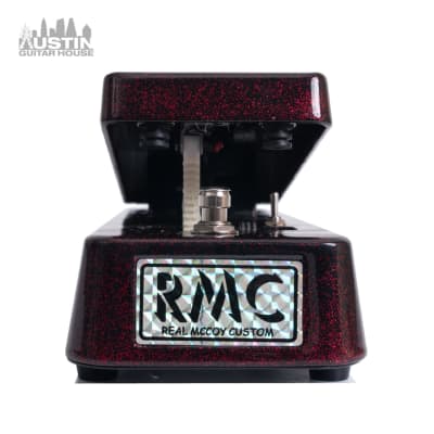 Real McCoy Custom RMC 4 Picture Wah Red Sparkle *Video* image 1
