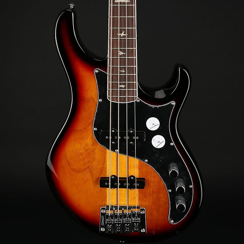 PRS SE Kestrel Bass Guitar in Tri-colour Sunburst with Gig Bag #D73741