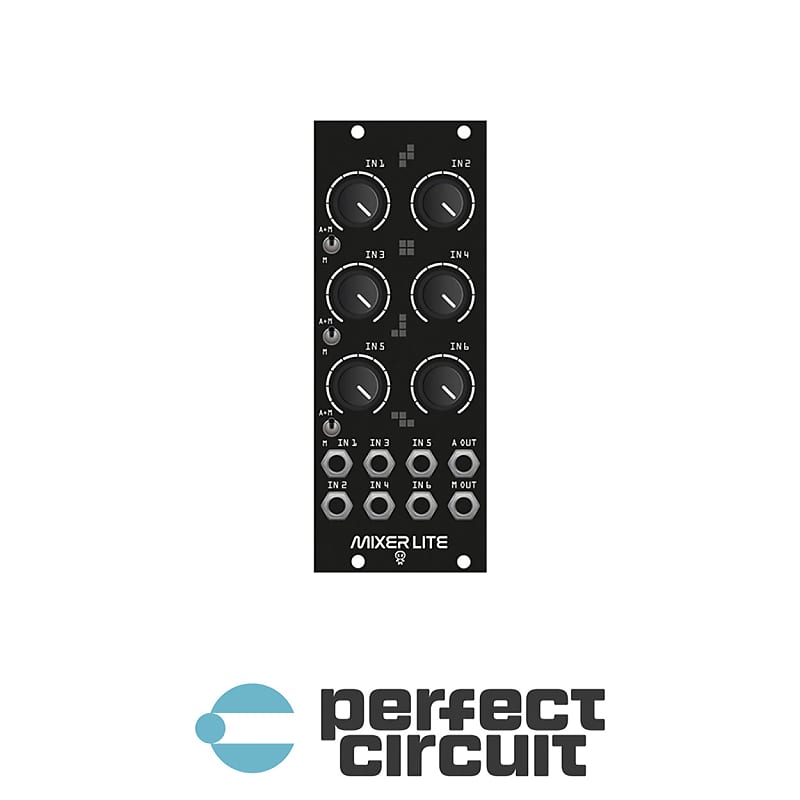 Erica Synths Drum Mixer Lite (Black) Reverb