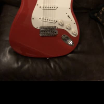 Fender squier starcaster Stratocaster 2000s Red image 1