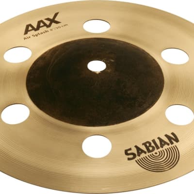 Sabian AAX Air Splash Drum Cymbal - 8" image 1