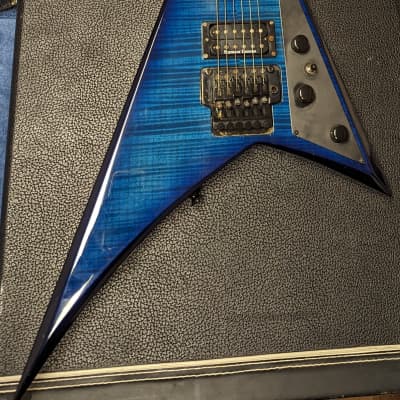 Jackson RR3 Early 2000s - Blue Flame Top for sale