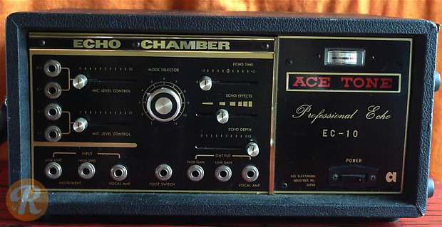 格安得価ACE TONE EC-10 ビンテージ テープエコー ディレイ (Roland Space Echo) レア品 リズムマシン