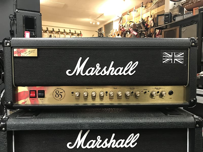 Marshall 1923-U Limited Edition 85th Anniversary 2-Channel 50-Watt Guitar  Amp Head 2008