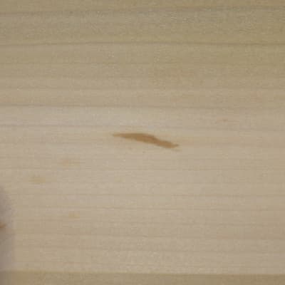 Unfinished 3pc Poplar Stratocaster Body 2pc Rosewood Top S/S/S Pickup Routes Back Control Cavity image 12