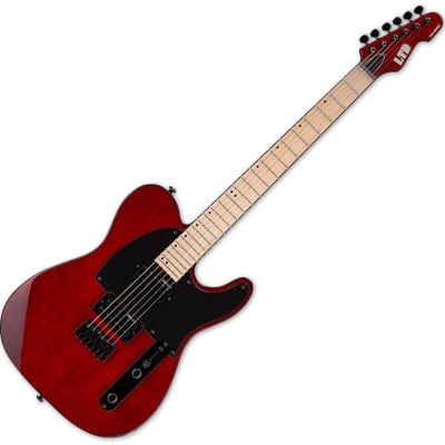 LTD TE-417  7弦　ギター LTD ( エルティーディー ) TE-417 Black Satin 7弦ギター 送料