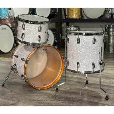 Rogers Powertone Limited Edition Drum Set 20/13/16 White Marine Pearl image 3