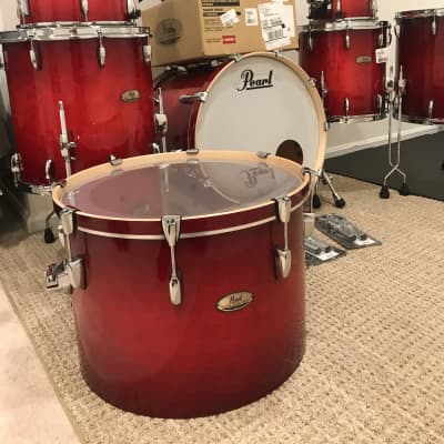 Pearl Session Studio Select Drum Kit 2019 Antique Crimson Burst