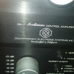 RARE Vintage Counterpoint SA-11 Tube Pre-amplifier- USA