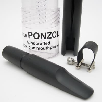 Ponzol Custom (.110) Delrin Baritone Saxophone Mouthpiece (NOS) image 1