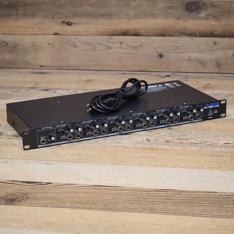 Alesis MultiMix 6 Cue Headphone Amplifier Reverb