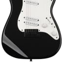 Squier Contemporary Stratocaster Special - Black with Silver Anodized Pickguard (StratCSMBkd4)