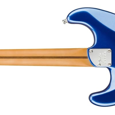 Fender American Ultra Stratocaster HSS Electric Guitar, Rosewood FB, Cobra Blue image 3