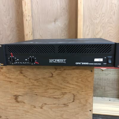 o*6様 PA機器 CREST Performance CPX2600 パワーア o*6様 PA機器 CREST Performance CPX2600 パワーア オーディオ機器