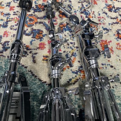 Mapex 500 Series 3-Piece Cymbal Stand Set 2000s - Chrome image 17