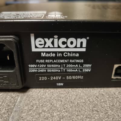 Lexicon MX400XL Dual Stereo / Surround Reverb Effects Processor 2010s - Blue image 11