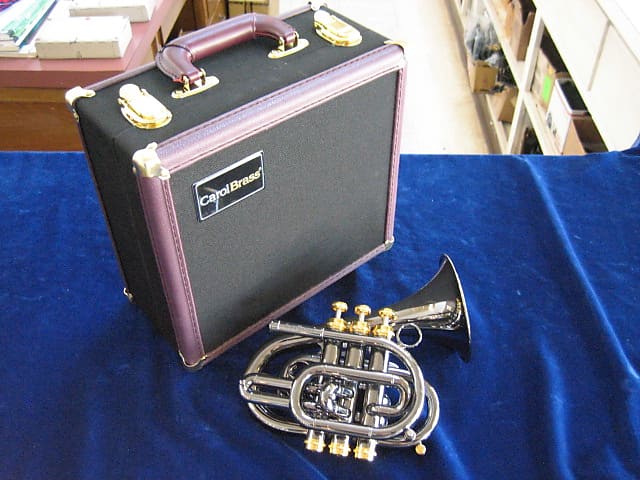 Carol Brass Dizzy B Flat Pocket Trumpet CPT-7000-GLS-BB-SLB - Trumpets for  students to pro players - Cornets and Flugelhorns - Sax & Woodwind and  Brass