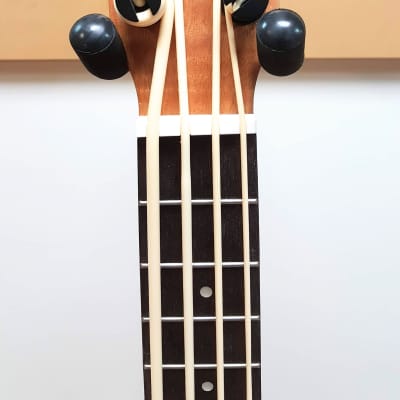 Oscar Schmidt OUB800K Acoustic-Electric Ukulele Bass, Flamed Maple body. Includes deluxe bag. image 11