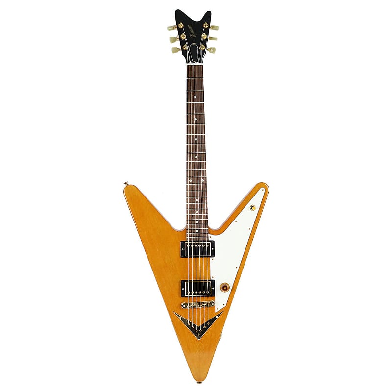 Gibson Guitar Of The Week #29 Reverse Flying V Trans Amber 2007 image 1