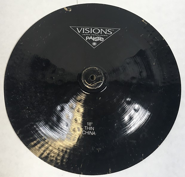 Paiste 18" Visions Thin China Cymbal image 1