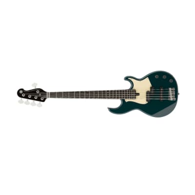 Yamaha BB435 BB400 Series 5-String Bass Guitar (Double Cutaway, Teal Blue) image 3