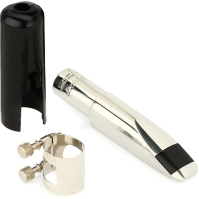 Berg Larsen Vintage Stainless Steel Tenor Saxophone Mouthpiece - 105/2-NEW image 1