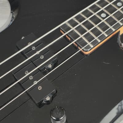 1980's BC Rich Japan NJ Series MB-857 Mockingbird Bass (Black) image 4