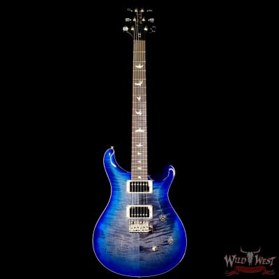 Paul Reed Smith PRS Wild West Guitars Special Run CE 24 Painted Black Neck 57/08 Covered Pickups Faded Grey Black Blue Burst 7.65 LBS image 3