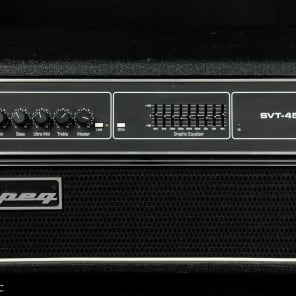Ampeg SVT-450H Classic Series 450-Watt Bass Amp Head