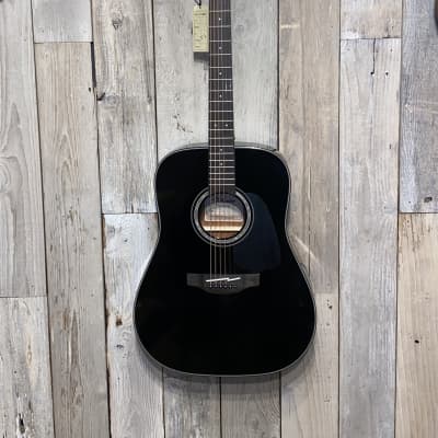 Takamine GD30 BLK G30 Series Dreadnought Acoustic Guitar Gloss Black, Help Support Indie Music Shops image 2