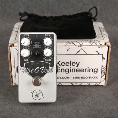 Reverb.com listing, price, conditions, and images for keeley-vibe-o-verb