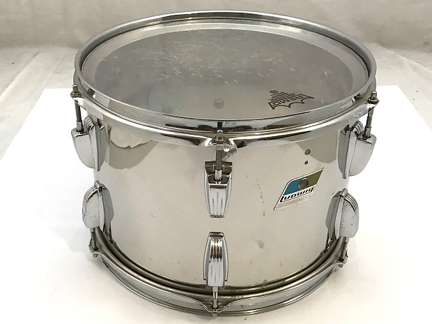 Ludwig Stainless Steel 9x13" w/ Brass Hardware, Classic Mount and Vibraband image 1