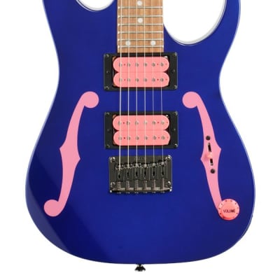 Ibanez Paul Gilbert Mikro Electric Guitar Jewel Blue image 3
