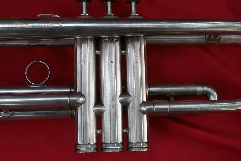 Conn Conn Connqueror 48B Bb trumpet 1940 Silver plated